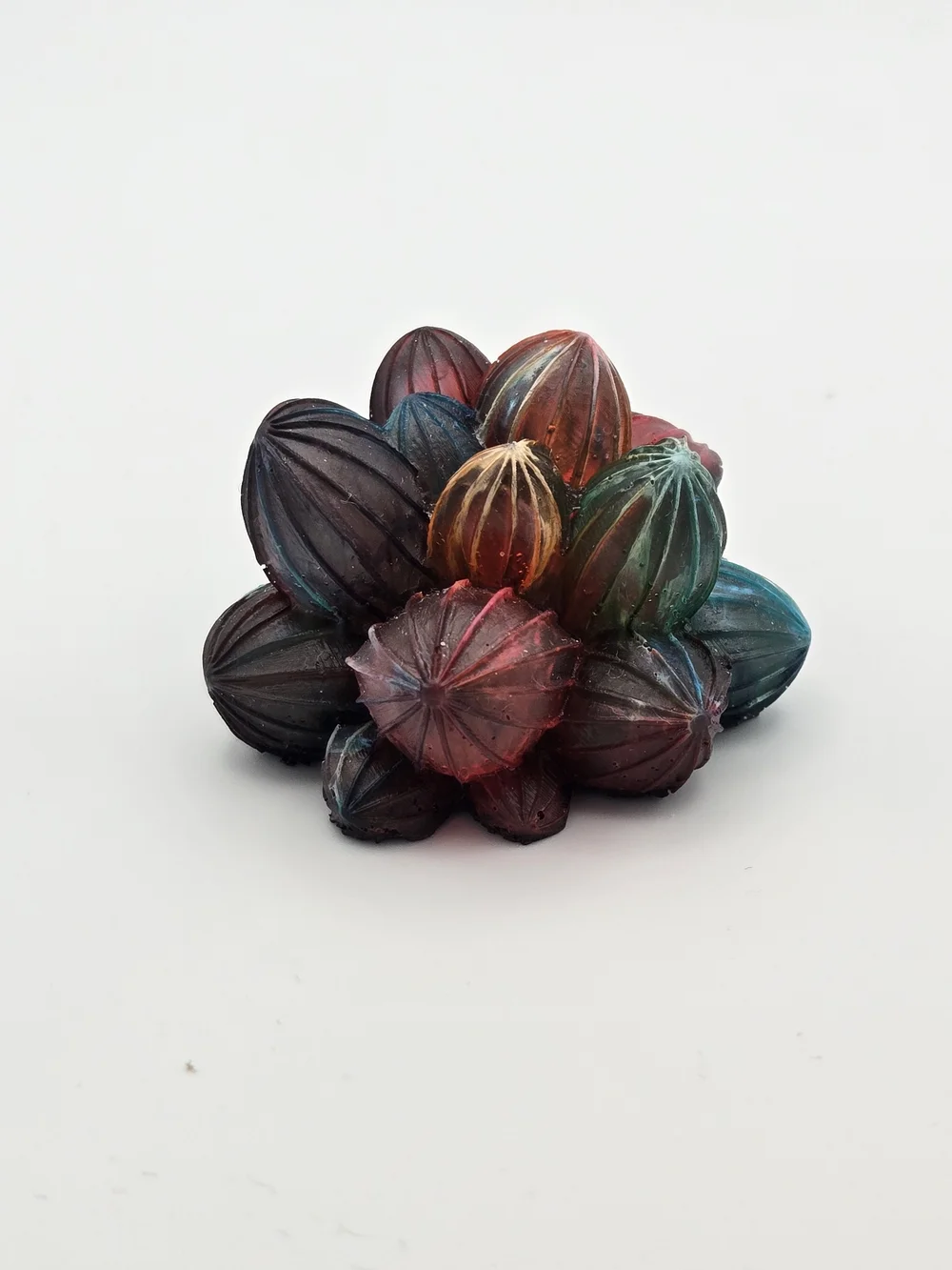 Multicolor Resin Succulent Accent - Home Accents Faux Florals